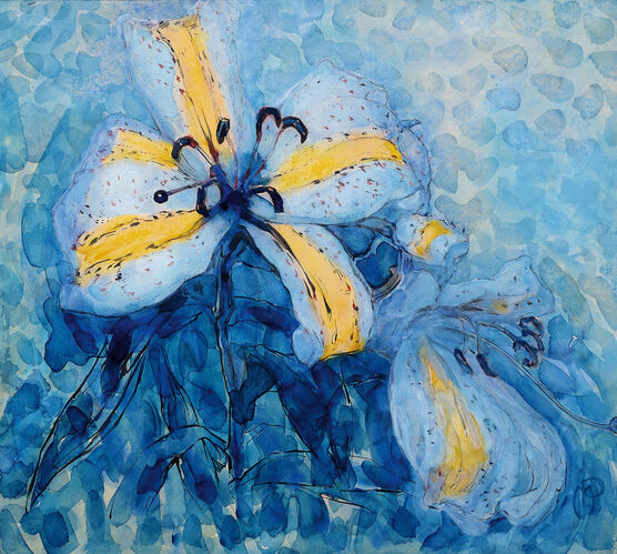 Piet Mondrian: Golden-Banded Lily